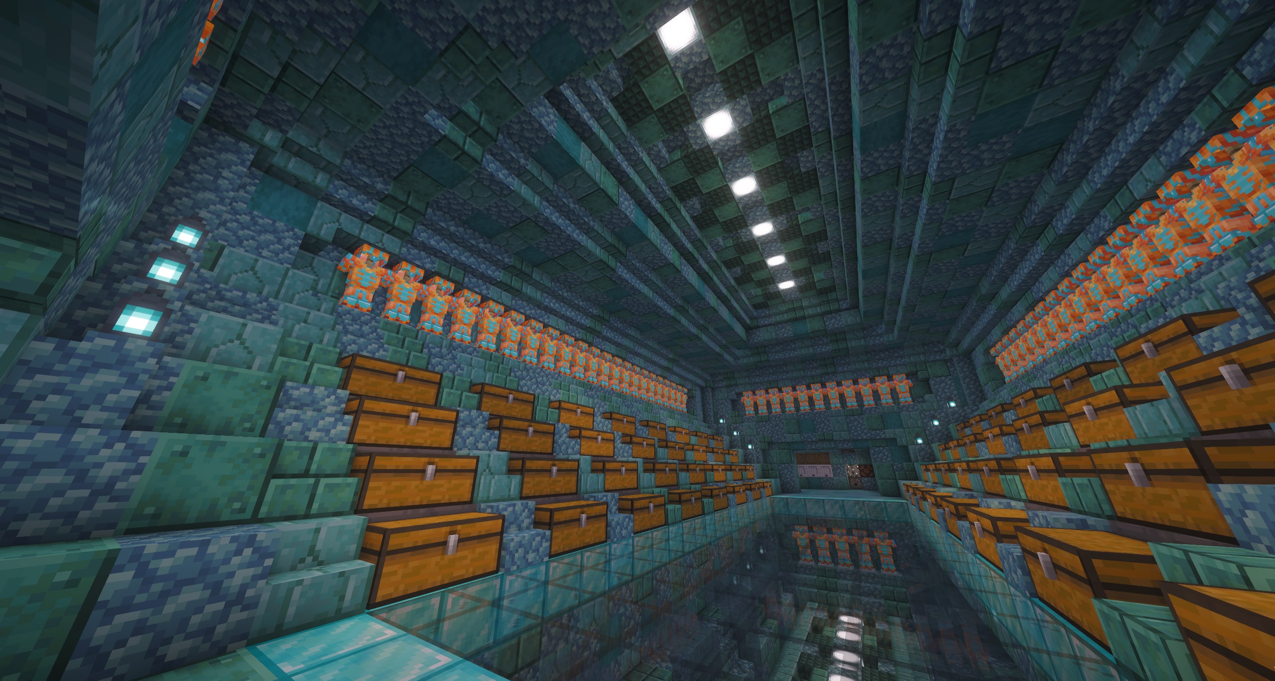 prismarine stash with regear, image 2
