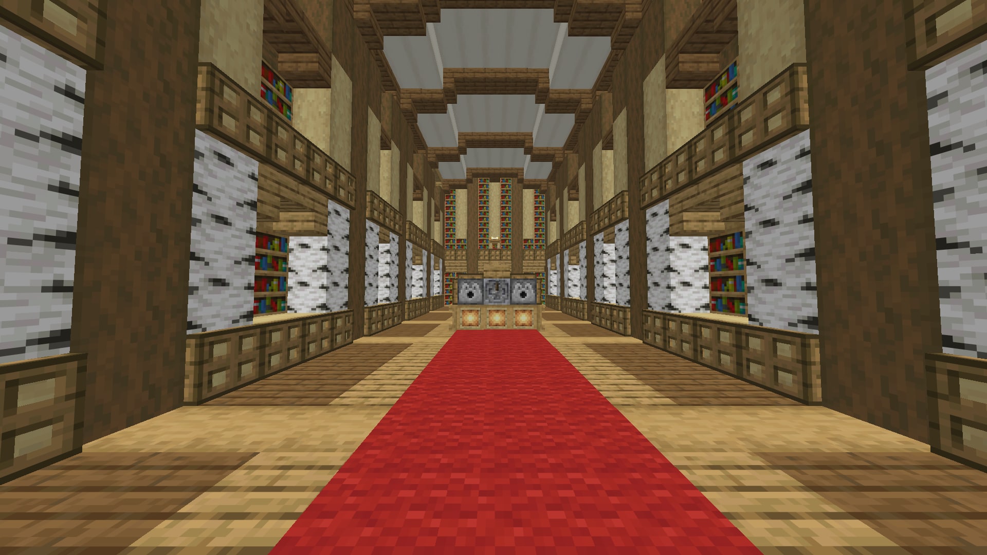 Spruce library hallway, image 2