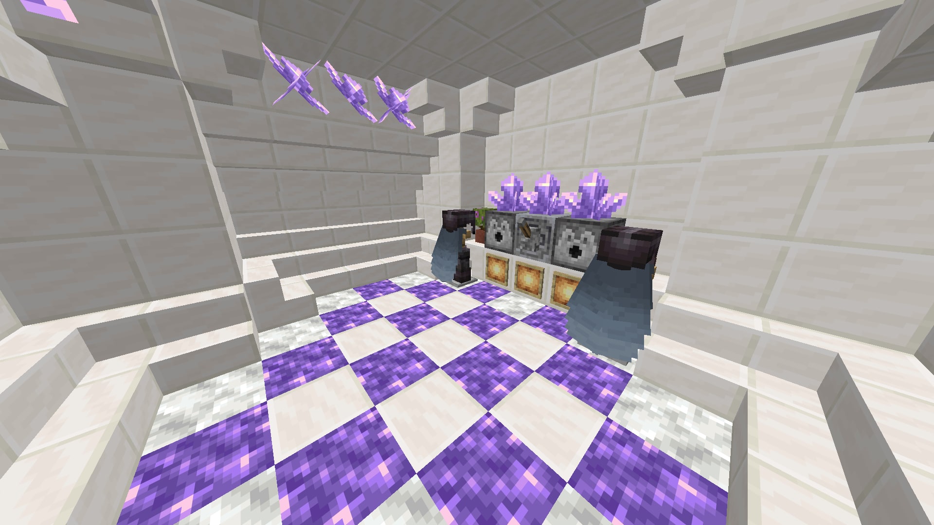 Small amethyst/quarts gamble base, image 2