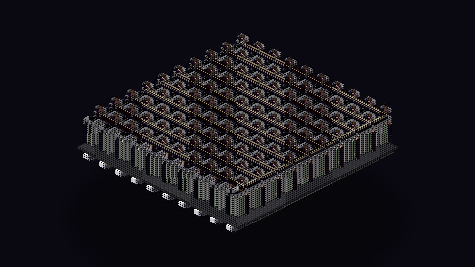 100 Module Cobblestone Farm, image 1