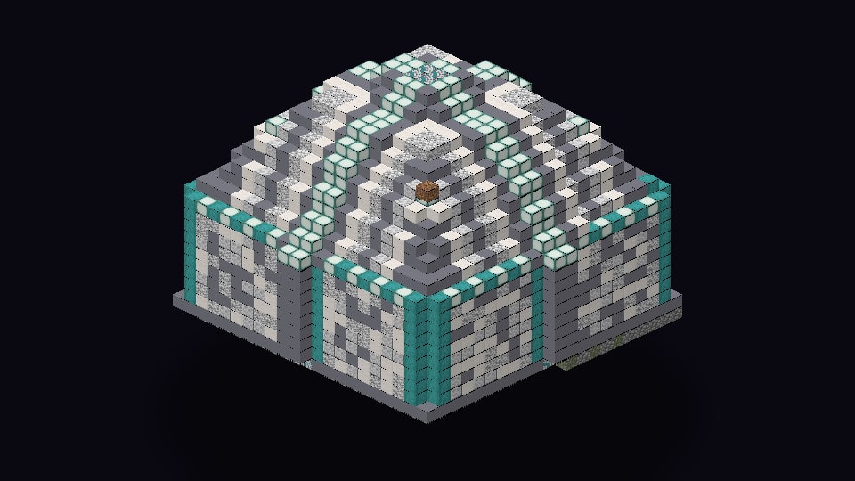 Blue and white gamble, image 1