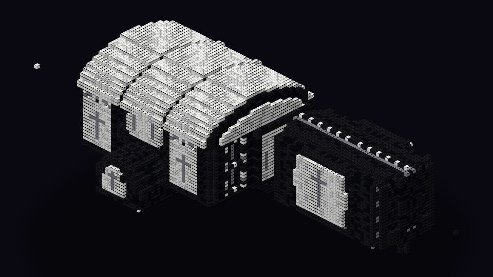 Black and White Kling Klong Base By Xototic, image 1