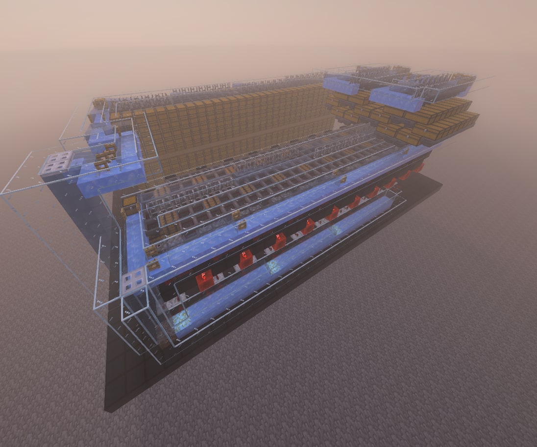 Kasi No Sorter Shulker Loader FULL SCHEM works with fungus, image 1