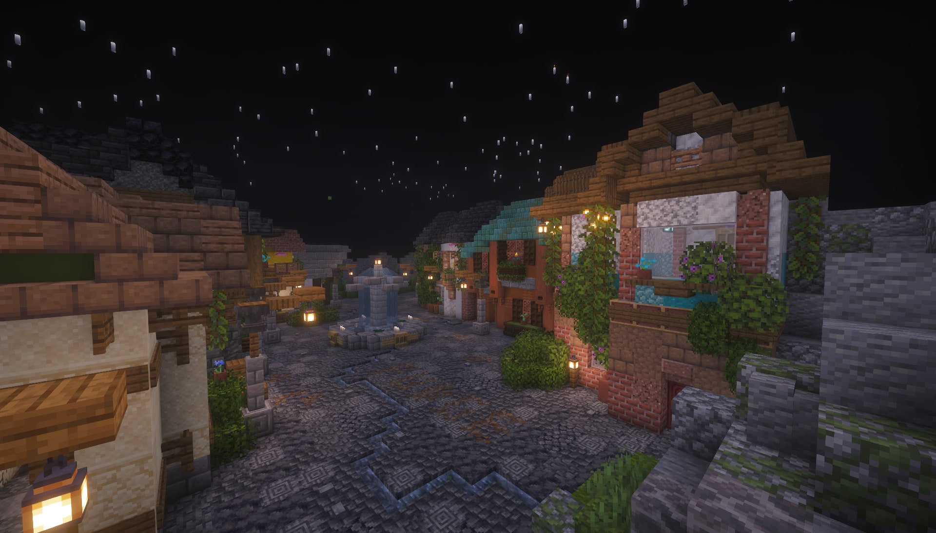 Starry Night Town, image 1